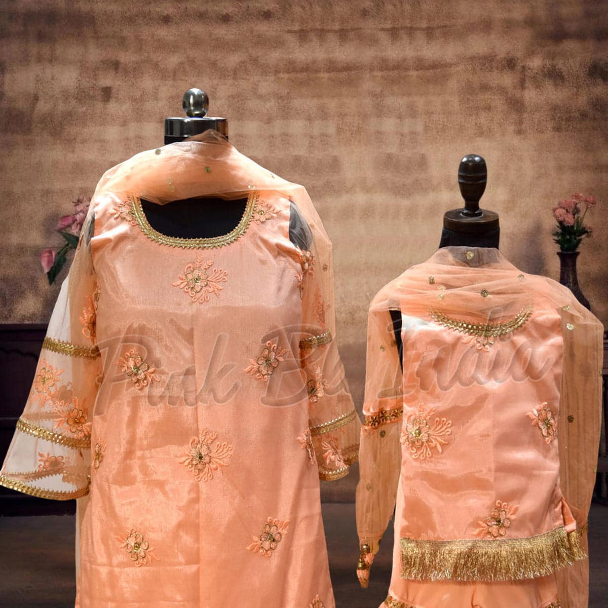 Mom daughter sharara set matching ethnic festive wedding wear stylish outfit