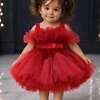 Designer Party Wear Knee Length Dress For Girls Online