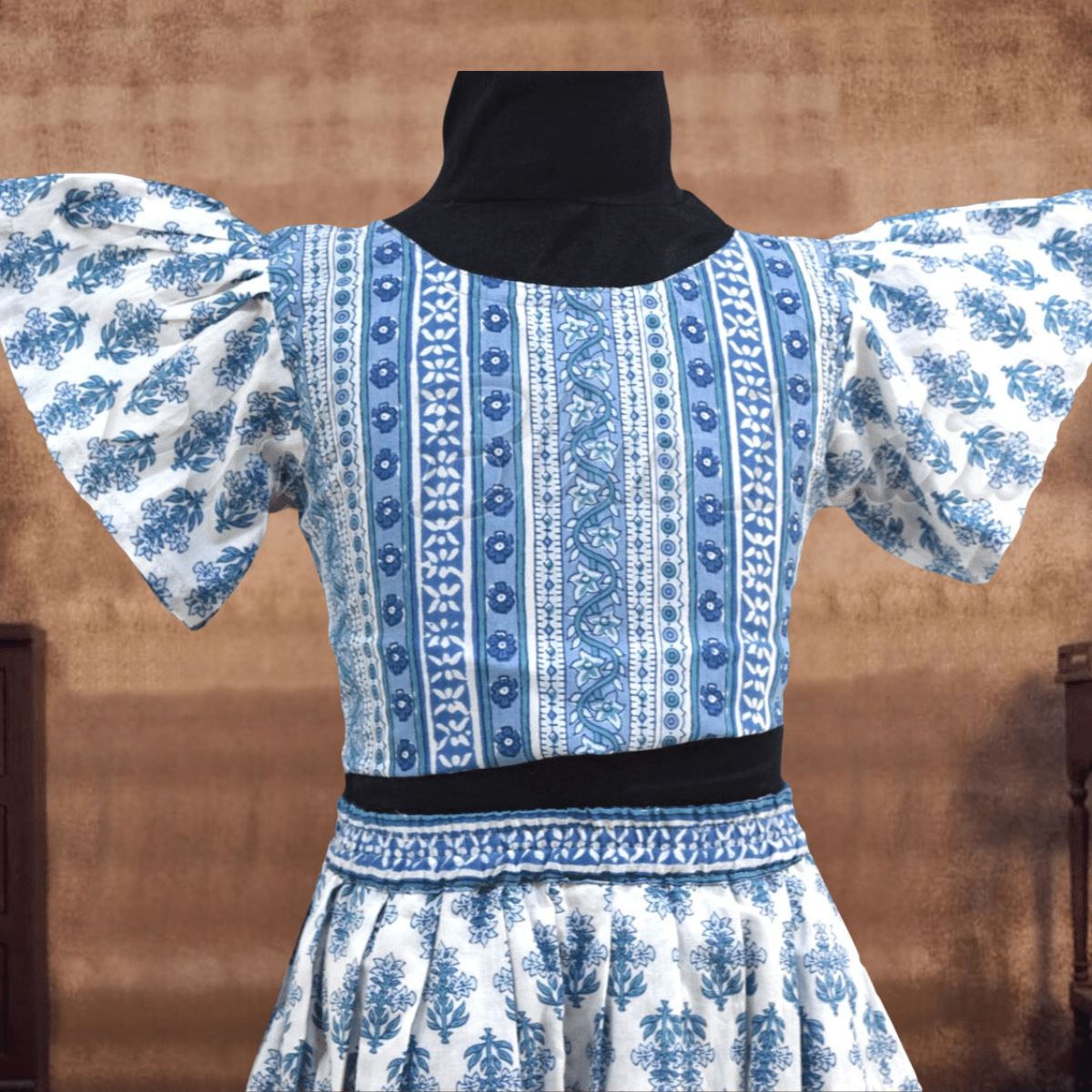 Stylish brother sister matching dress set for kids by Pink Blue India