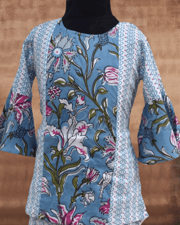 Sibling matching ethnic outfits for brother sister by Pink Blue India