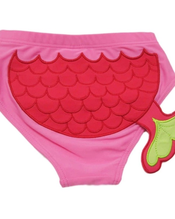 Rose pink kids swimwear soft summer outfit gift idea