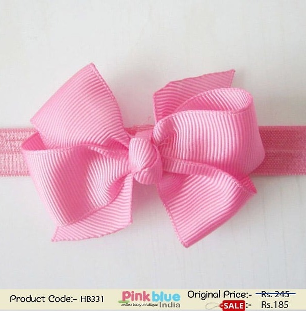 Cute baby girl headband for festive celebrations and party dresses