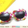 Baby sunglasses pink purple floral party accessory stylish cute look