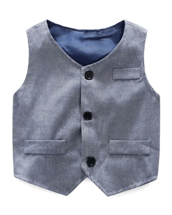 Baby boy waistcoat suit party wear wedding outfit stylish formal look