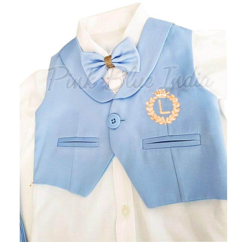 Baby boy wedding tailcoat suit stylish traditional formal wear