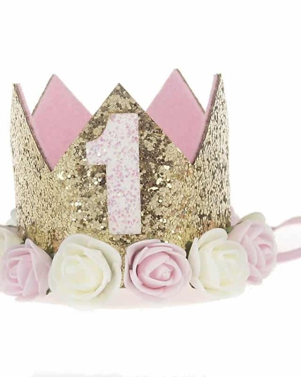 customized 1st Birthday crown headband, Princess Crown Online India