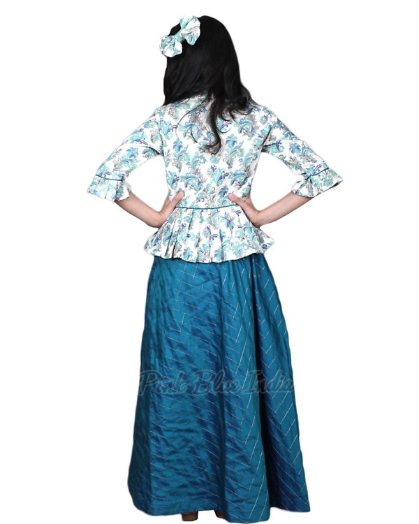 Baby girl top skirt set for birthday celebration cute outfit