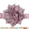 Baby pink designer hairband for toddlers party wear stylish
