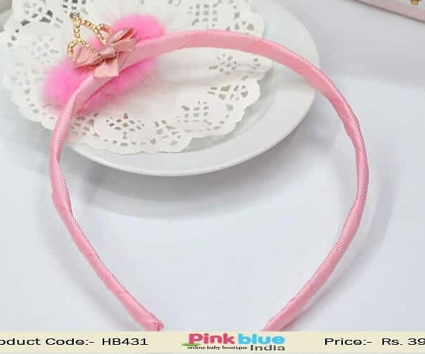 Pink Tiara Style Princess Hair Band
