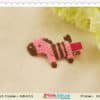 Red horse theme baby girl hairpin, playful party accessory, cute festive gift option