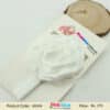 White rose baby headband for wedding, elegant and stylish hair accessory