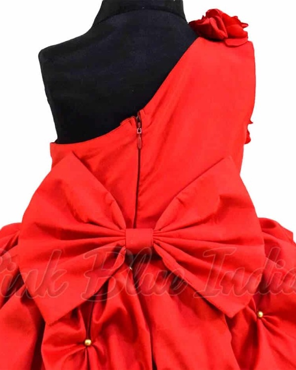 Ball gown birthday dress for girls elegant party wear outfit