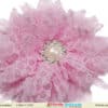 Baby girl pink designer headband floral party accessory cute stylish gift