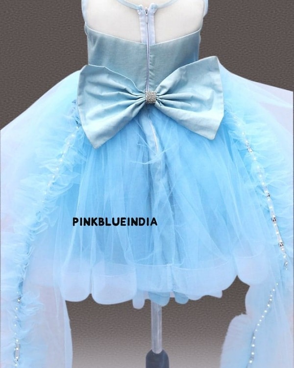 Beautiful girls light up gown princess party dress stylish celebration outfit