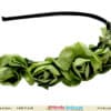 Infant girl black party hairband classic festive accessory stylish sleek look