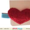 Baby girl blue designer hair clip party wear stylish cute
