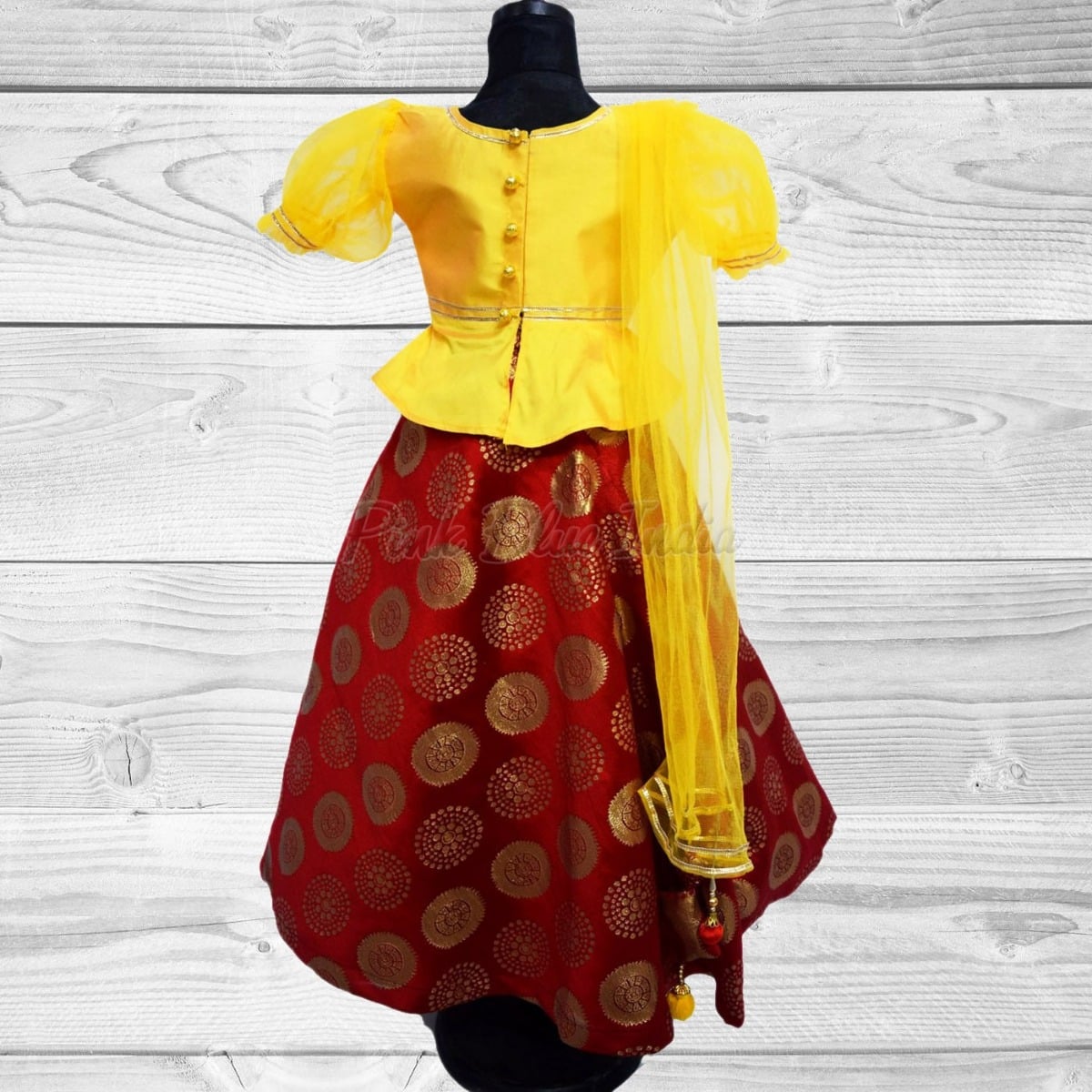 Elegant lehenga for baby girl wedding stylish festive wear