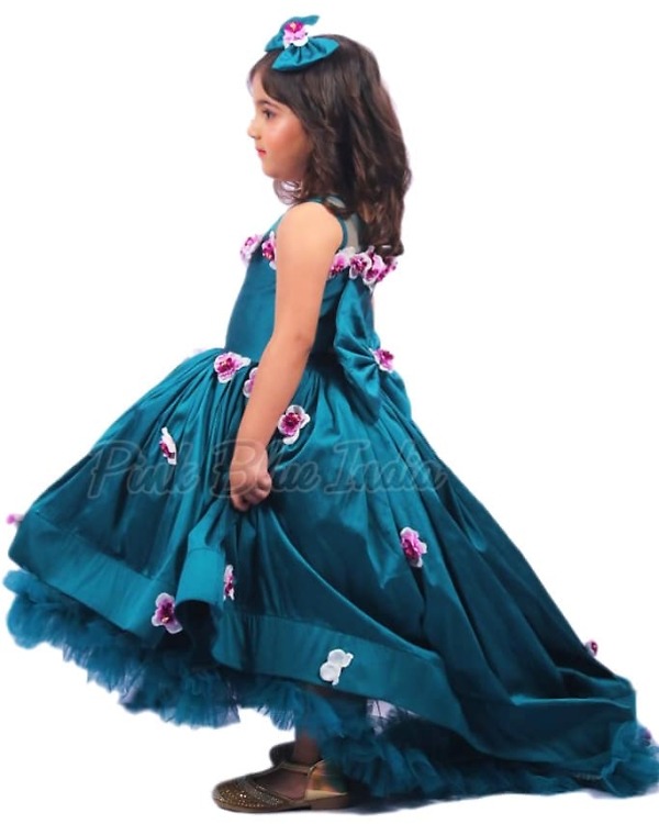 Unique LED light party dress for kids girls birthday celebration eye catching look