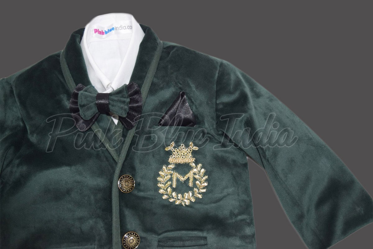 Kids coat suit for boys wedding celebration stylish outfit