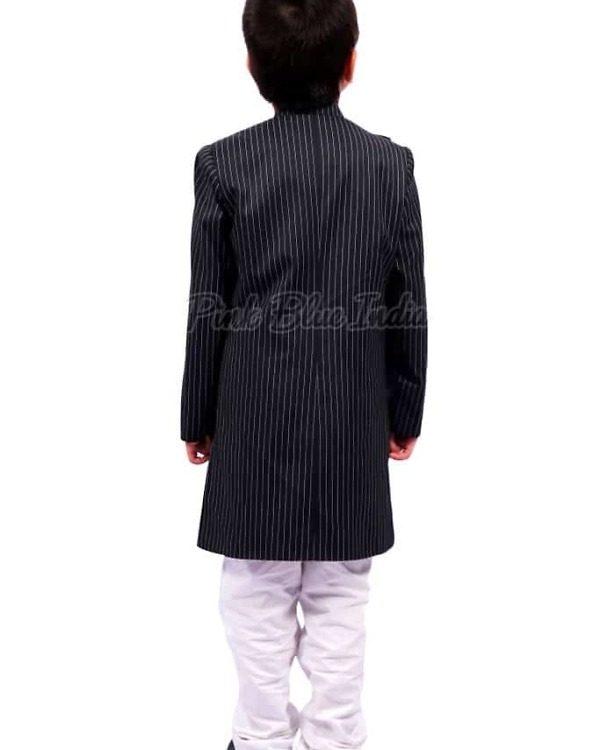 Kids Indian wedding achkan, festive ethnic wear, royal stylish outfit
