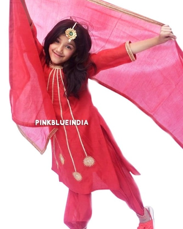 Stylish kids salwar suit for party, traditional and graceful outfit
