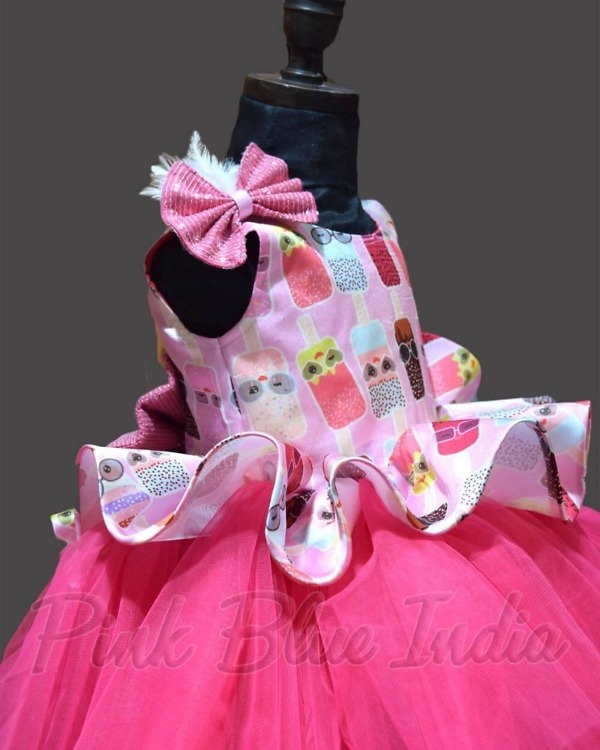 Candyland birthday outfit for baby girl vibrant party celebration wear