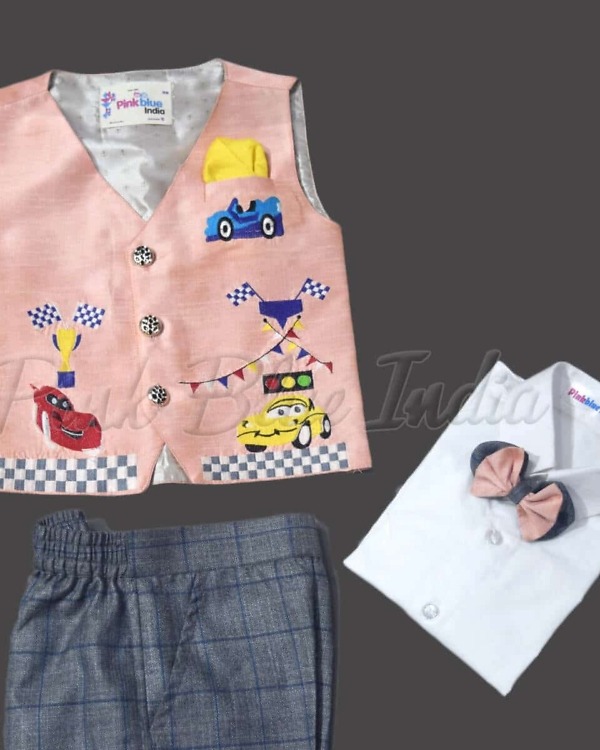 Car birthday party theme dress for boy stylish cute birthday outfit