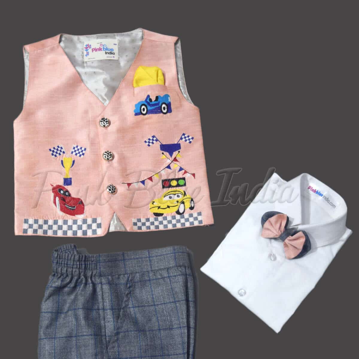 Car birthday party theme dress for boy stylish cute birthday outfit