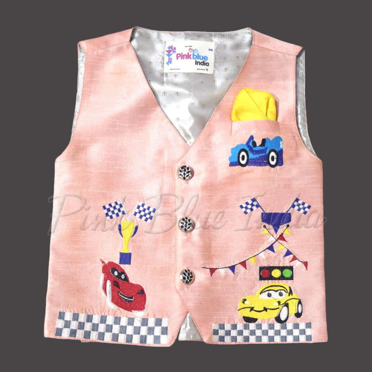 Car theme birthday dress for baby boy stylish cute party wear outfit