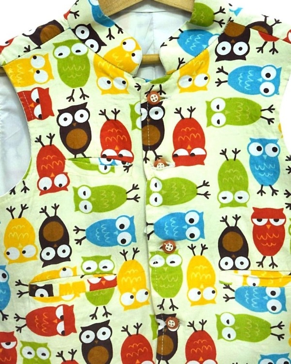 Occasion wear waistcoat for children stylish party outfit
