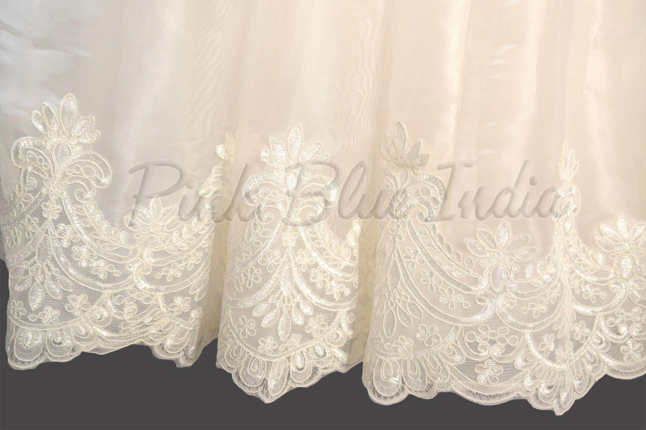 Baptism dress for baby girl white christening ceremony soft outfit