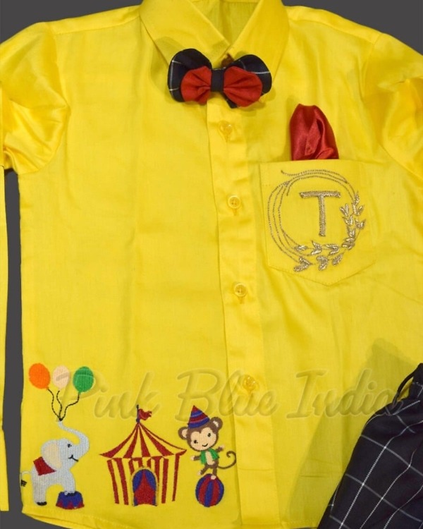 Circus carnival birthday outfit for kids colorful party wear
