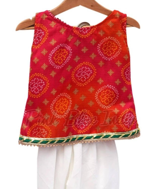 Cute dhoti dress for baby girl wedding stylish ethnic outfit