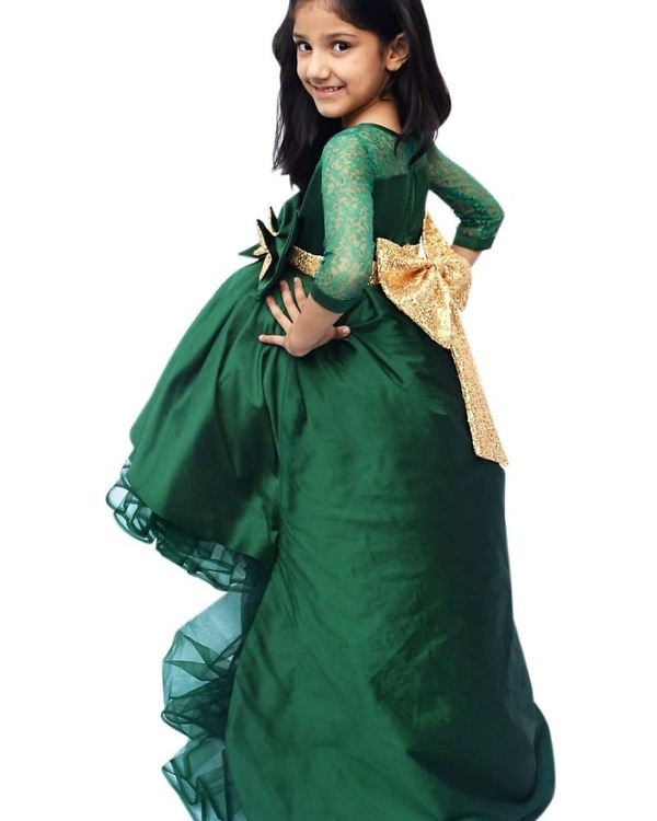 Cute birthday dress for girl soft color party outfit adorable look