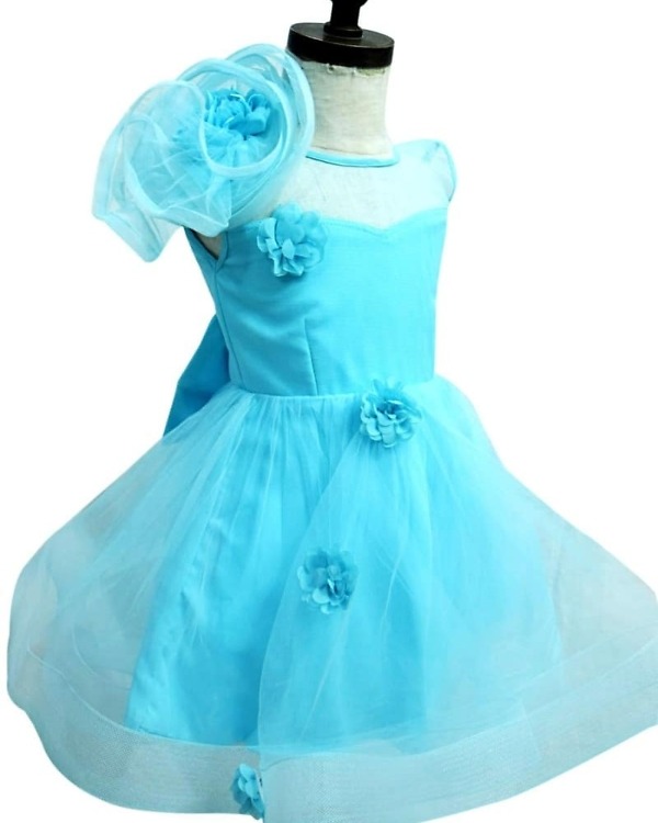 Cute flower girl frock stylish party wear dress for weddings