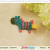 Infant horse themed hair clip for baby girls, adorable festive accessory, gift ready
