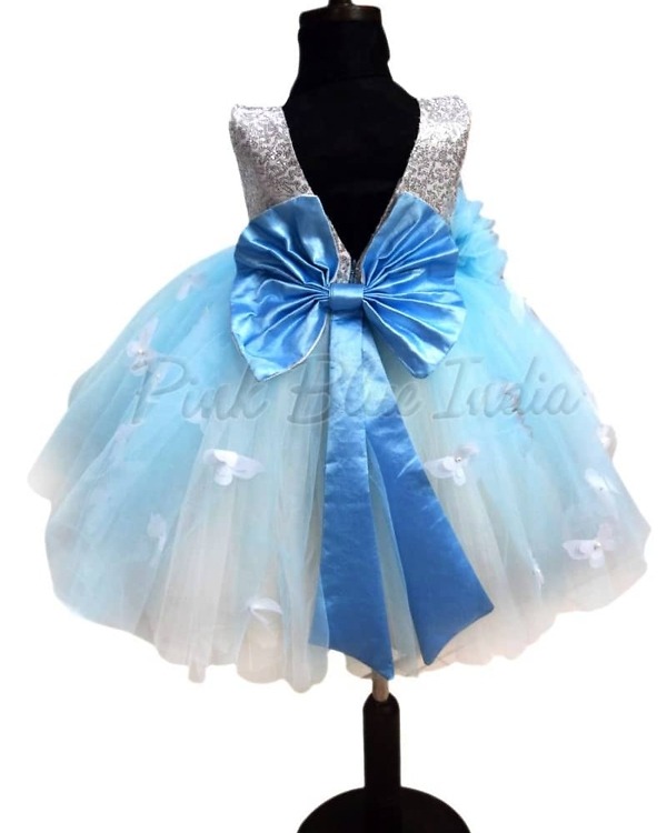 Cute princess frock for girls, birthday party outfit, soft stylish gown