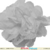 White floral baby headband for birthday, cute and elegant accessory