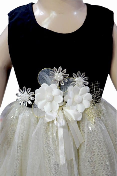 Elegant baby girl party dress in premium design, perfect for celebrations
