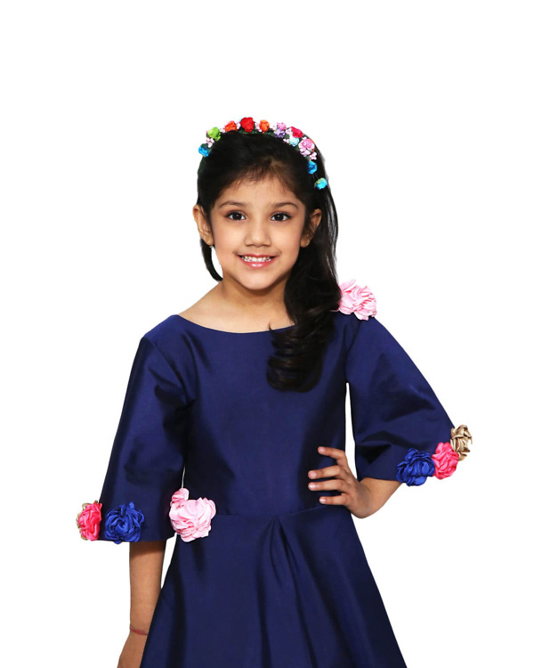 Kids girl designer birthday gown party wear elegant princess style outfit