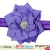 Purple designer toddler hairband for birthday, trendy and stylish wear