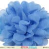 Infant girl blue net headband elegant party accessory stylish festive look