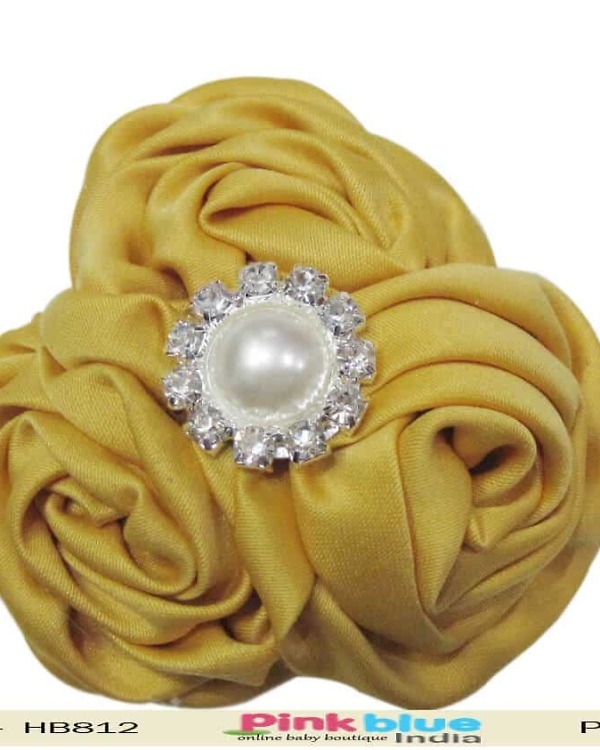 Sleek baby girl hairband for special occasion, minimal and stylish accessory