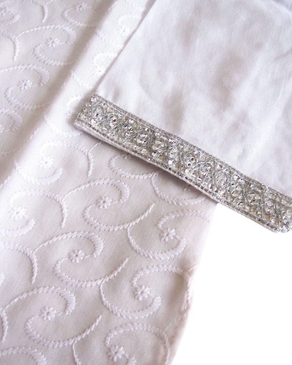 Elegant white kurta pajama for kids festive & wedding celebrations
