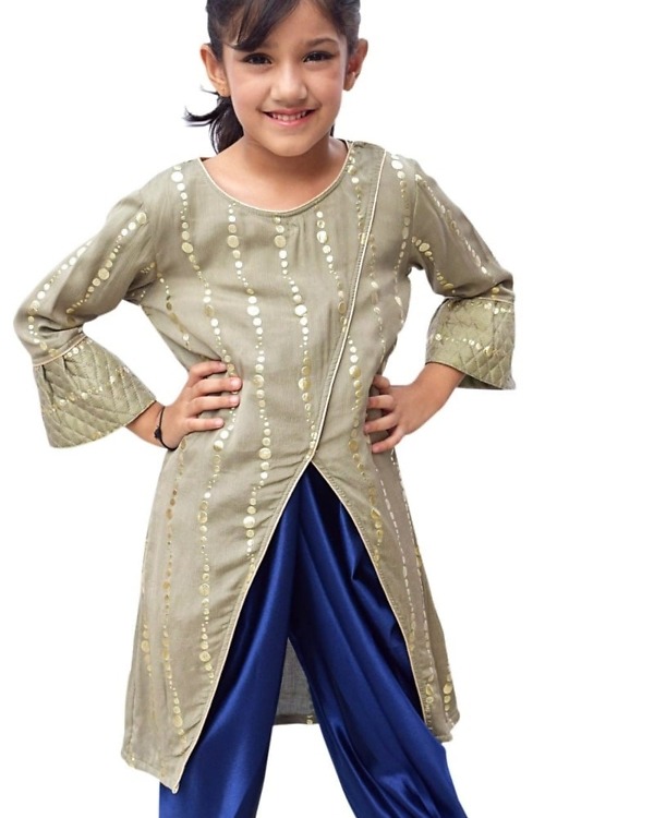 Kids ethnic kurta dhoti set with jacket wedding festival wear comfortable traditional style