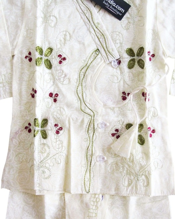 Lemon yellow embroidered ethnic wear for toddler boys festive occasions