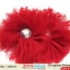 Toddler girl red hairband bold party accessory festive stylish look