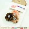 Floral newborn baby girl headband for celebration, soft and adorable gift