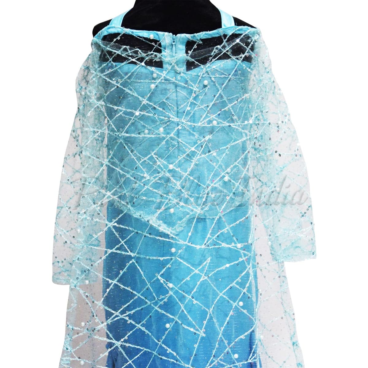 Frozen little princess dress for girls snow theme birthday outfit