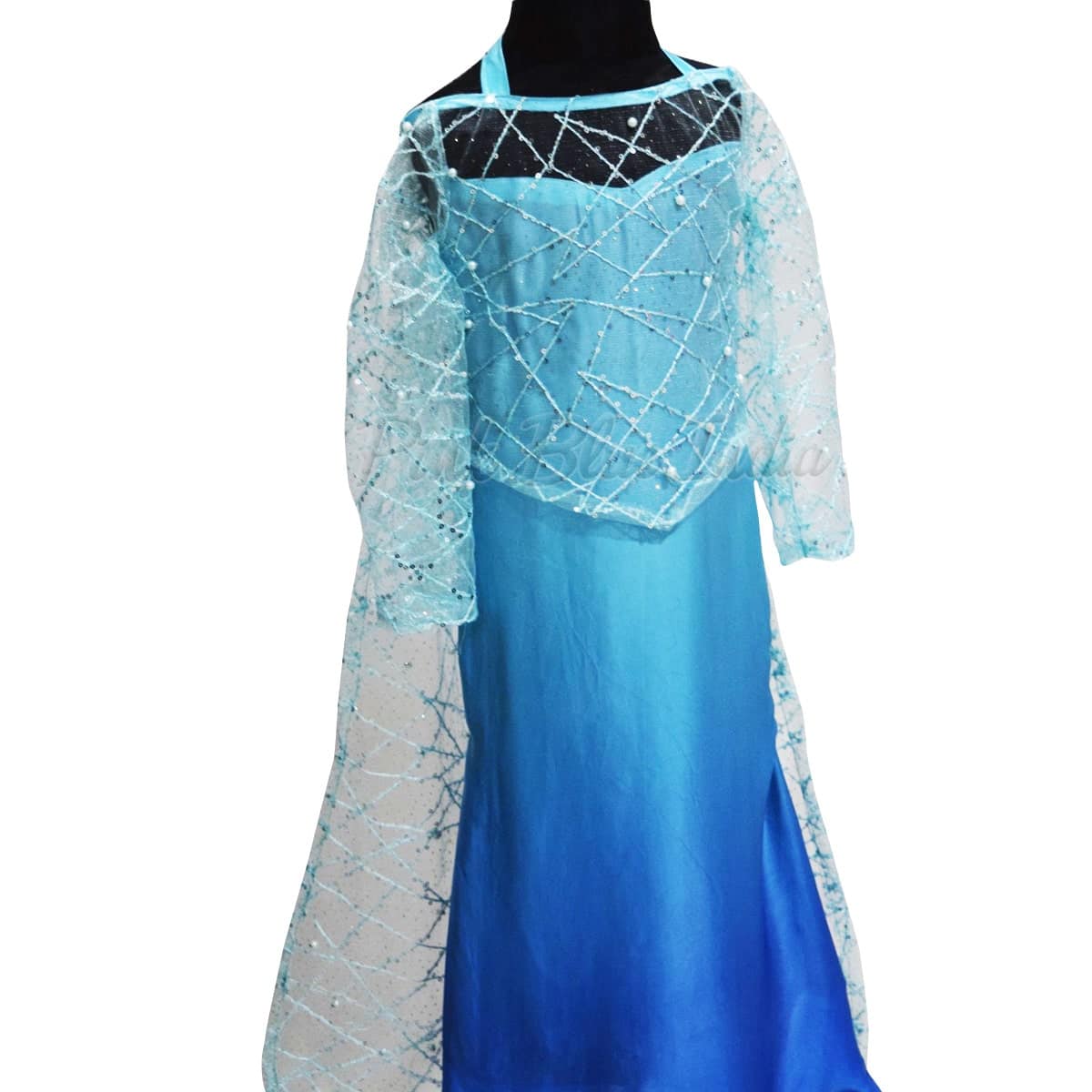 Frozen snow queen dress for girls princess birthday party outfit